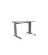 MESA DE OFICINA SERIE METAL 140X80 GRIS / GRIS ROCADA 2001AC02