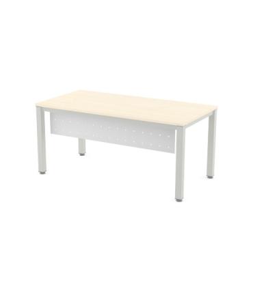 FALDÓN METÁLICO BLANCO PARA MESA DE OFICINA SERIE EXECUTIVE, BLANCA Y TOTAL 160CM. ROCADA 2940W
