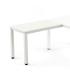 ALA PARA MESA SERIE EXECUTIVE 100X60 BLANCO / BLANCO ROCADA 2107AM04