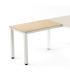 ALA PARA MESA SERIE EXECUTIVE100X60 BLANCO/ HAYA ROCADA 2107AM01
