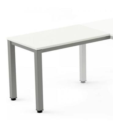 ALA PARA MESA SERIE EXECUTIVE 100X60 GRIS / BLANCO ROCADA 2107AD04