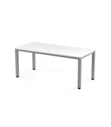 MESA DE OFICINA SERIE EXECUTIVE 180X80 GRIS / BLANCO ROCADA 2003AD04