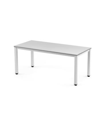 MESA DE OFICINA SERIE EXECUTIVE 160X80 BLANCO/ GRIS ROCADA 2002AM02