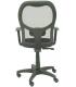 SILLA MODELO ALOCÉN MALLA NEGRA BRAZO REGULABLE ASIENTO BALI NEGRO PIQUERAS Y CRESPO 345SNBALI840B10