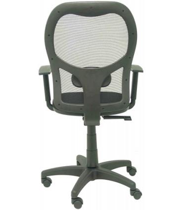 SILLA MODELO ALOCÉN MALLA NEGRA BRAZO REGULABLE ASIENTO BALI NEGRO PIQUERAS Y CRESPO 345SNBALI840B10