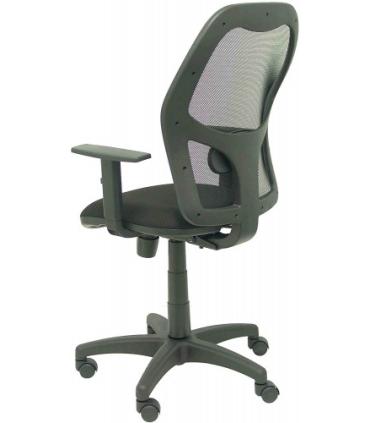 SILLA MODELO ALOCÉN MALLA NEGRA BRAZO REGULABLE ASIENTO BALI NEGRO PIQUERAS Y CRESPO 345SNBALI840B10