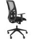 SILLA MODELO MOTILLA MALLA NEGRA BRAZO REGULABLE ASIENTO BALI NEGRO PIQUERAS Y CRESPO 21SBALI840B10