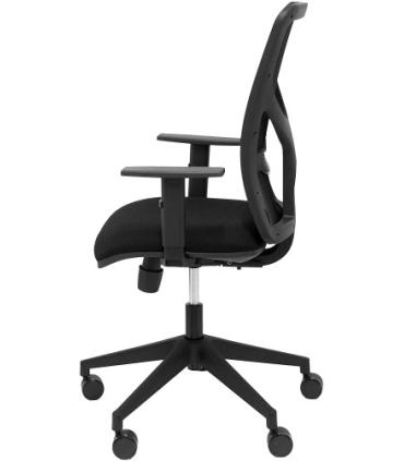 SILLA MODELO MOTILLA MALLA NEGRA BRAZO REGULABLE ASIENTO BALI NEGRO PIQUERAS Y CRESPO 21SBALI840B10