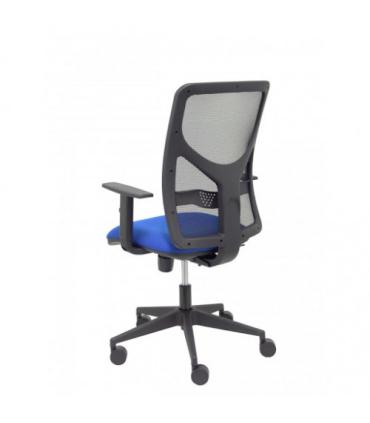 SILLA MODELO MOTILLA MALLA NEGRA BRAZO REGULABLE ASIENTO BALI AZUL PIQUERAS Y CRESPO 21SBALI229B10