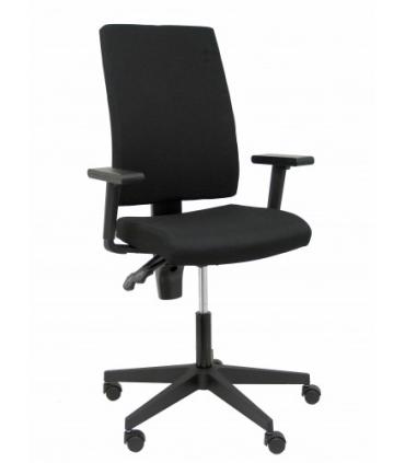 SILLA MODELO LEZUZA ARAN CON BRAZOS REGULABLES NEGRO PIQUERAS Y CRESPO 322NE