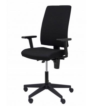 SILLA MODELO LEZUZA ARAN CON BRAZOS REGULABLES NEGRO PIQUERAS Y CRESPO 322NE