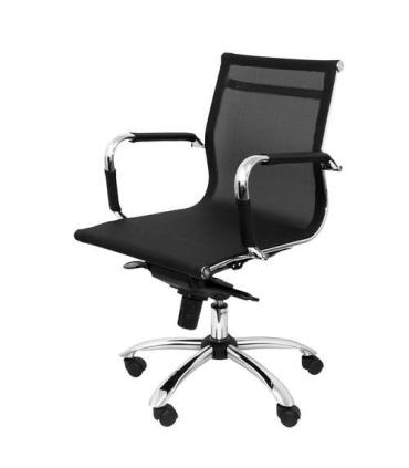 SILLÓN MODELO BARRAX SIMIL PIEL NEGRO PIQUERAS Y CRESPO 204CBNE