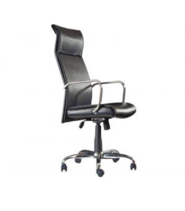 SILLÓN DIRECCIÓN MODELO CARCELÉN PIEL NEGRO PIQUERAS Y CRESPO 260SPNE