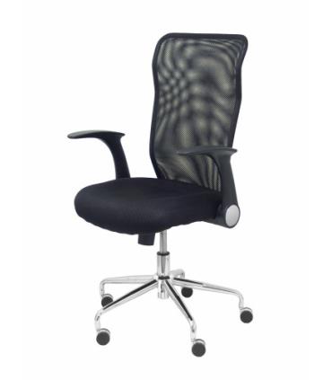 PIQUERAS Y CRESPO 4031NE silla de oficina y de ordenador Asiento acolchado Respaldo de malla