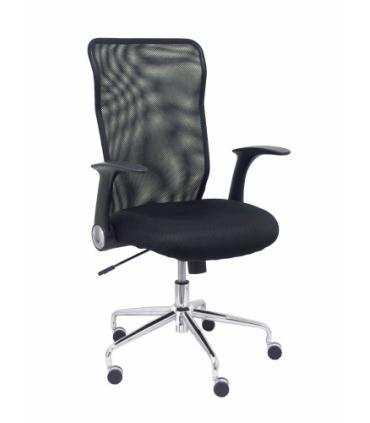 PIQUERAS Y CRESPO 4031NE silla de oficina y de ordenador Asiento acolchado Respaldo de malla