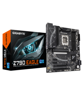 GIGABYTE Z790 EAGLE Placa base - Compatible con procesadores Intel Core de 14ª generación, VRM de 12+1+1 fases, hasta 7600 MHz..