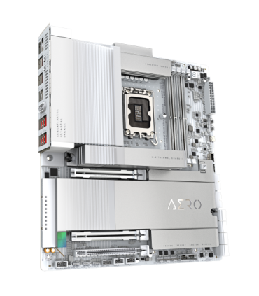 GIGABYTE Z890 AERO D Placa Base - Compatible con CPUs Intel Core Ultra (Serie 2), VRM de 16+1+2 fases, hasta 9500MHz DDR5 (OC..