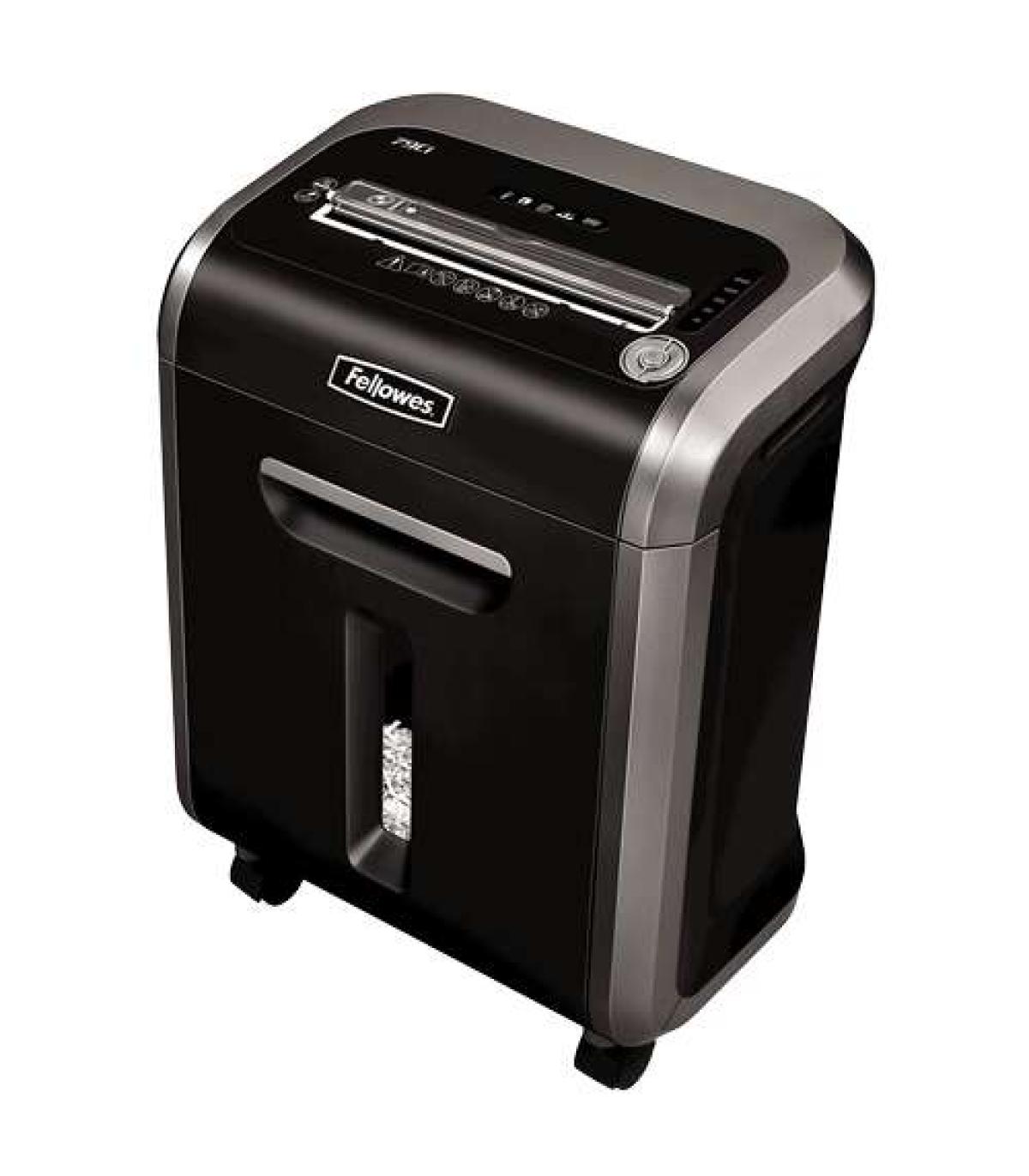 Fellowes 79Ci Destructora de Papel Manual Corte en Particulas P-4 - Destruye hasta 16 Hojas - Capacidad de la Papelera 23L - Col