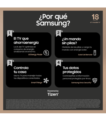 Samsung TV S85D OLED 55” 4K Smart TV con IA 2024