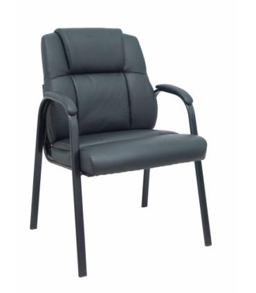 SILLÓN CONFIDENTE ARGÉS SIMILPIEL NEGRO PIQUERAS Y CRESPO 543PTNSP840