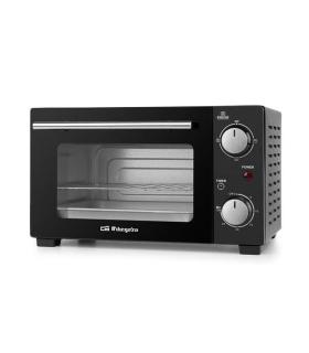Orbegozo HO 985 Horno Electrico Multifuncion Potencia 800W - Capacidad 10L - Selector de Calor Superior - Inferior o Simultaneo.