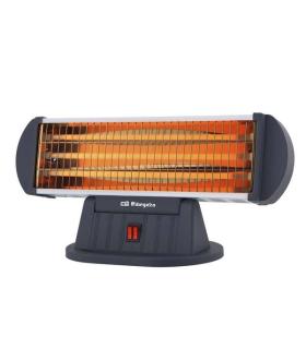 Orbegozo Estufa de Cuarzo BP 0204 - Calor Intenso y Uniforme por Radiacion - 3 Niveles de Potencia - Sistema de Seguridad Antivu
