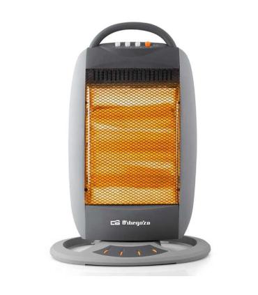 Orbegozo BP 5008 Calentador Halogeno Portatil - Potencia de 1200W - Silencioso - Emision Instantanea de Calor - Sistema de Segur