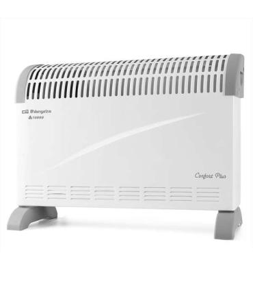 Orbegozo Convector CVT 3300 B - Potente Calefaccion Homogenea y Rapida Interruptores Luminosos - Termostato Regulable - Protecci