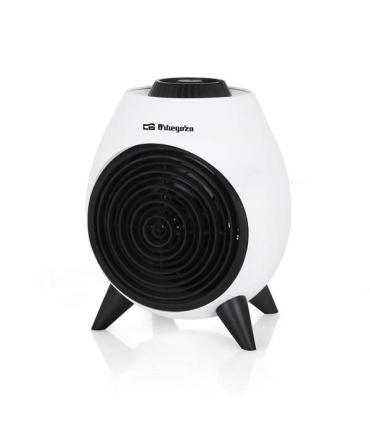 Orbegozo FH 5037 Calefactor Portatil - Potente y Seguro Calefactor con 2 Niveles de Potencia - Funcion Ventilador y Termostato..