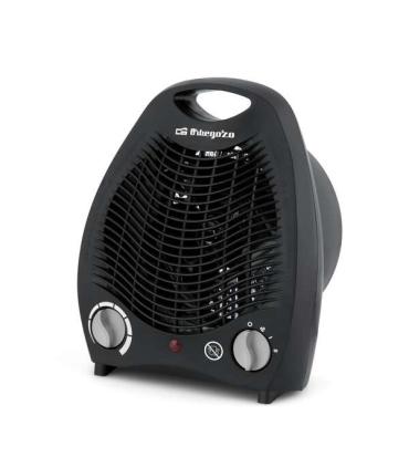 Orbegozo FH 5129 Calefactor Compacto - Potente y Seguro Calefactor con Termostato Ajustable - Funcion Ventilador y Proteccion co
