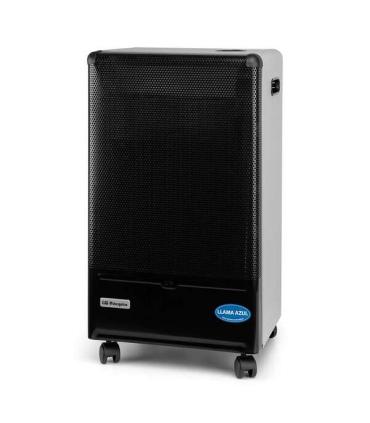 Orbegozo Estufa Llama Azul HBF 90 - Potencia Maxima 4200W - Clase Energetica A - Cobertura Amplia - Segura y Practica - Transpor