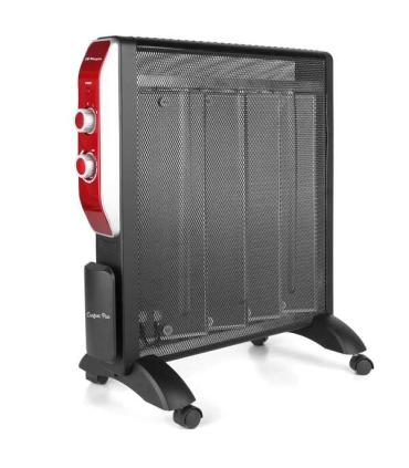 Orbegozo Radiador de Mica RMN 2050 - Potente y Seguro - Calor Instantaneo en 1 Minuto - Termostato Regulable - Sistema Antivuelc