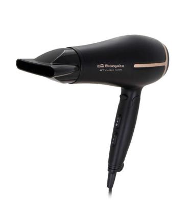 Orbegozo Secador Plegable Profesional - Potencia y Comodidad en un Diseño Compacto - 3 Niveles de Temperatura - 2 Velocidades ..