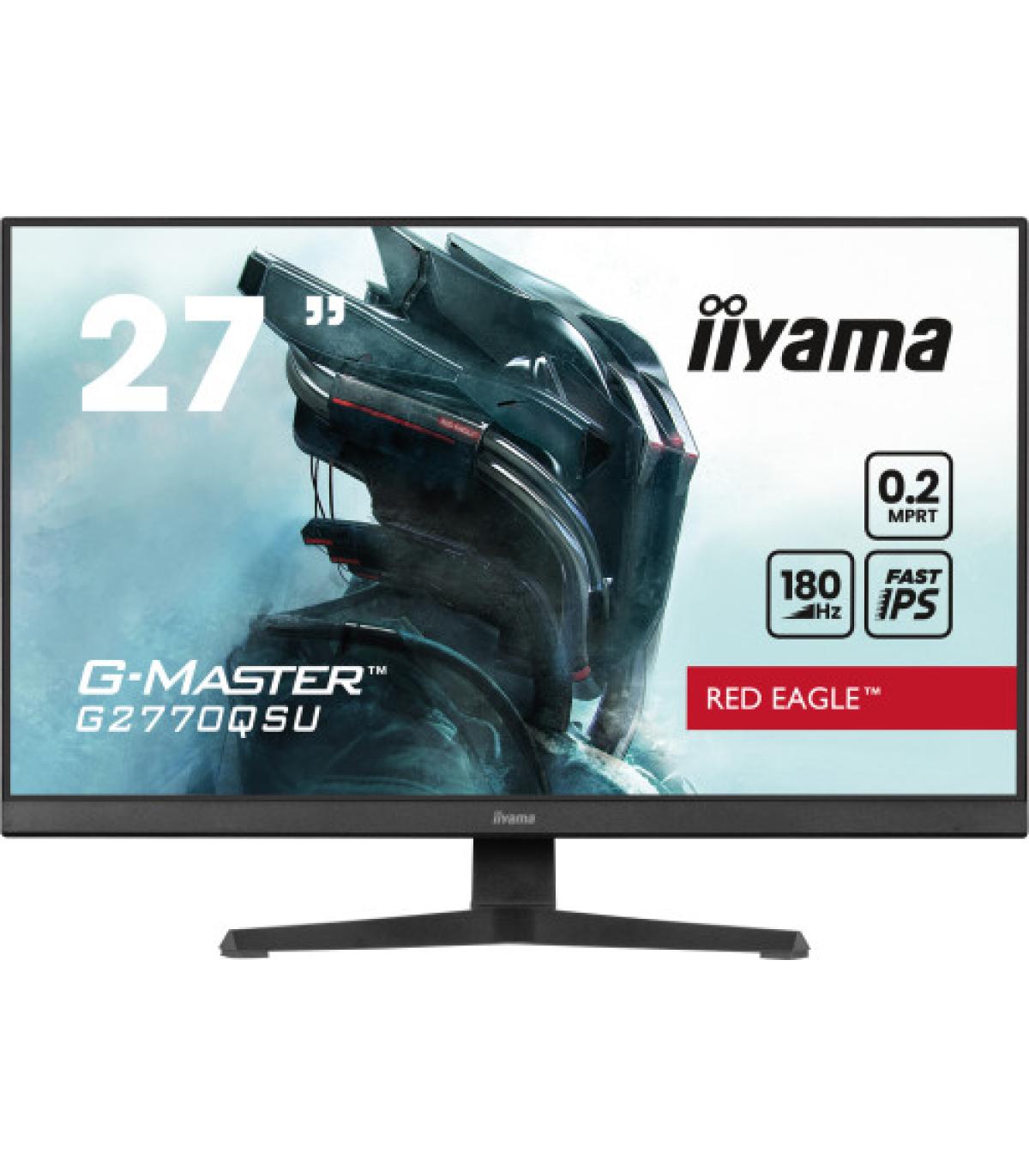 MONITOR IIYAMA 27 PULGADAS, IPS 180Hz, FLC, 4x 3.2