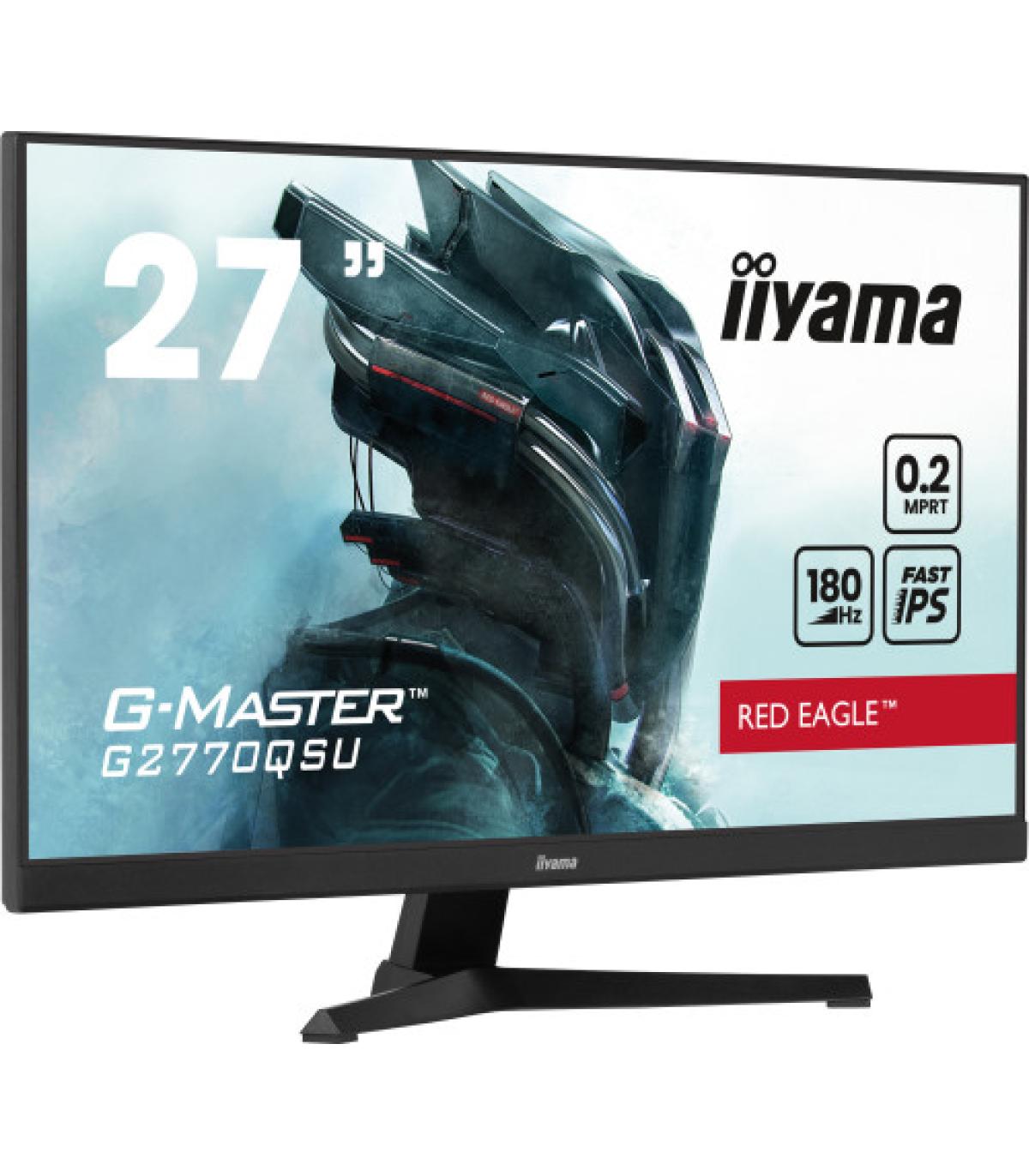 MONITOR IIYAMA 27 PULGADAS, IPS 180Hz, FLC, 4x 3.2