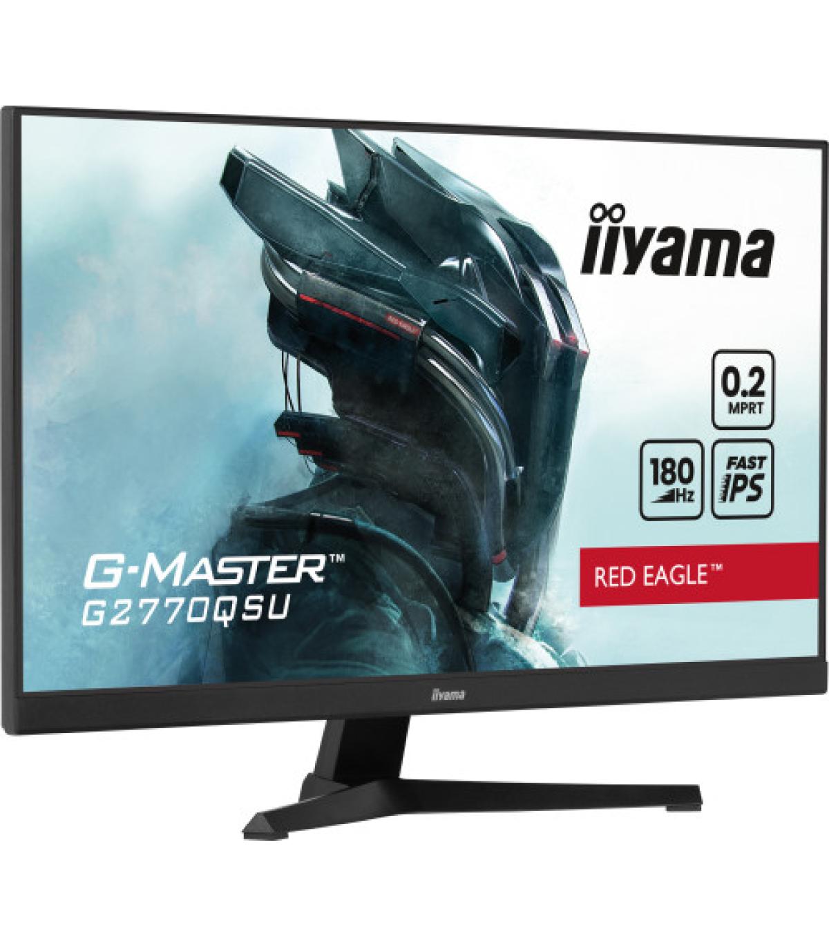 MONITOR IIYAMA 27 PULGADAS, IPS 180Hz, FLC, 4x 3.2