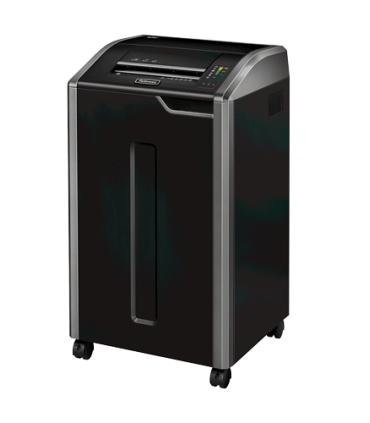 Fellowes 425Ci Destructora de Papel Manual Corte en Particulas P-4 - Destruye hasta 32 Hojas a la Vez - Funcionamiento Continuo.