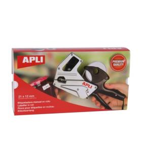 Apli Maquina Etiquetadora de Precios Premium - 1 Linea - 8 Caracteres - Facil Uso - Cambio Rapido de Digitos - Instalacion Senci