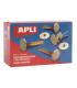 Apli Encuadernadores Metalicos con Arandela - 50mm - Incluyen Arandela para Embellecer y Evitar Rozaduras - Caja de 100 Unidades