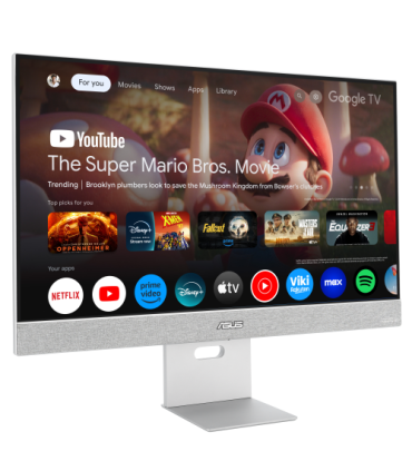 ASUS ZenScreen Smart Monitor MS27UC pantalla para PC 68,6 cm (27") 3840 x 2160 Pixeles 4K Ultra HD LCD Gris