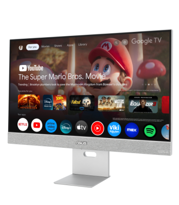 ASUS ZenScreen Smart Monitor MS27UC pantalla para PC 68,6 cm (27") 3840 x 2160 Pixeles 4K Ultra HD LCD Gris