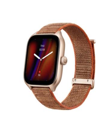 Amazfit GTS 4 4,45 cm (1.75") AMOLED 43 mm Digital 390 x 450 Pixeles Pantalla táctil Marrón GPS (satélite