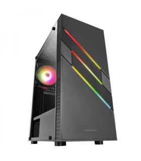 Mars Gaming MC-U3 Caja Full ARGB - Iluminacion ARGB Frontal - Ventana Cristal Templado - Soporta 6 Ventiladores - Compatible ATX