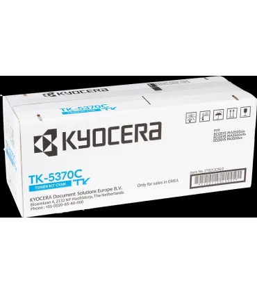 Kyocera TK5370 Cyan Cartucho de Toner Original - 1T02YJCNL0/TK5370C