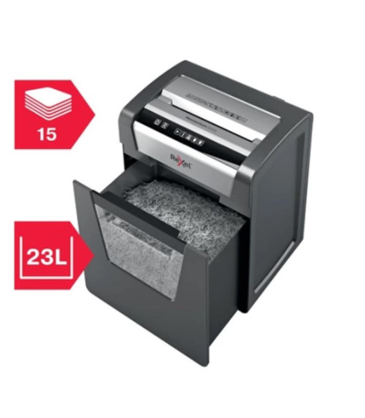 DESTRUCTORA MOMENTUM X415 5-10 USUARIOS NIVEL SEGURIDAD P-4 REXEL 2104576EU