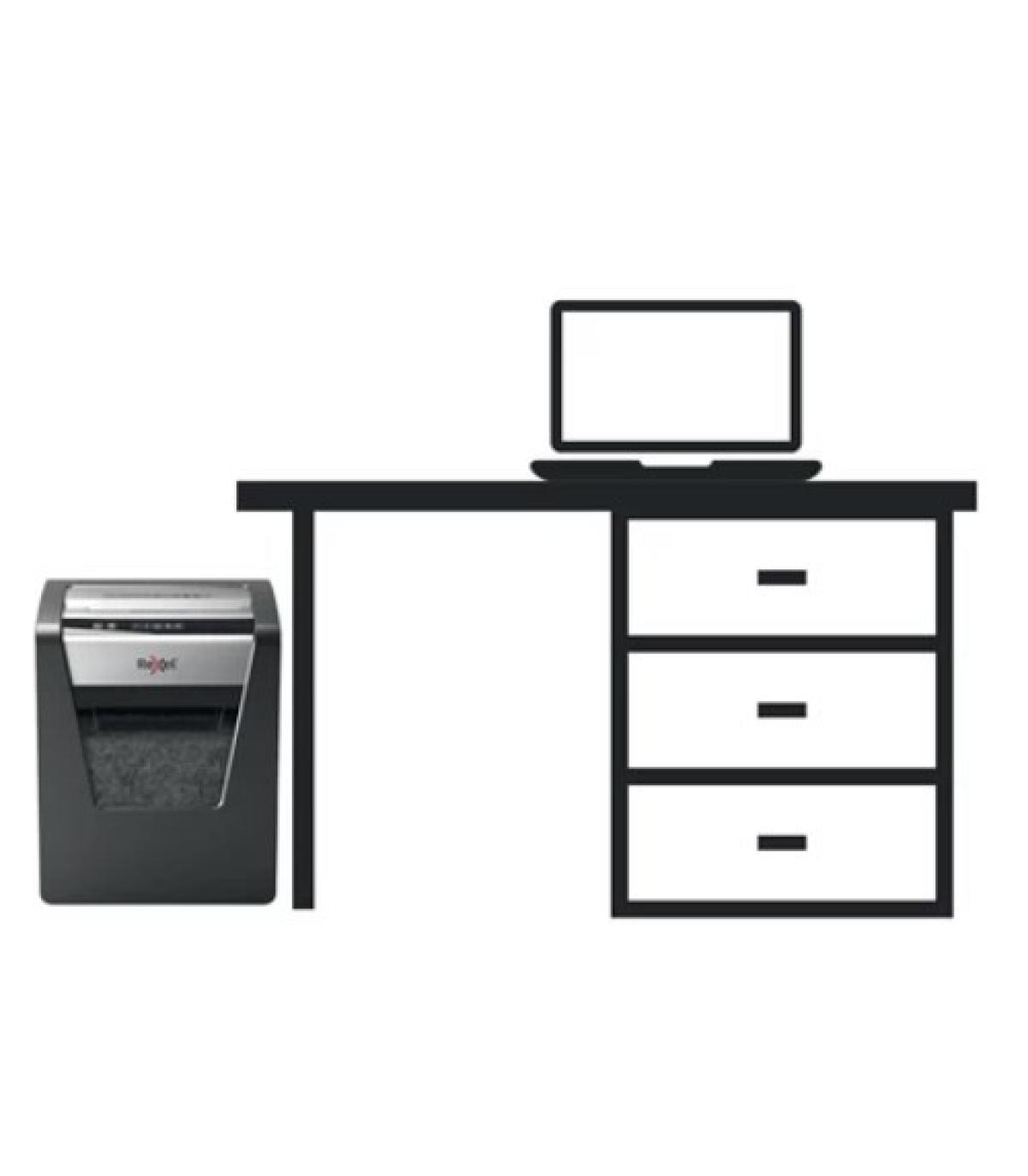 DESTRUCTORA MOMENTUM X415 5-10 USUARIOS NIVEL SEGURIDAD P-4 REXEL 2104576EU