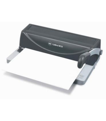 ENCUADERNADORA MC10 ESPIRAL METALICA A4 PASO 5:1 CAPACIDAD MAXIMA 10 HOJAS GBC 4400556