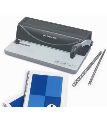 ENCUADERNADORA MC10 ESPIRAL METALICA A4 PASO 5:1 CAPACIDAD MAXIMA 10 HOJAS GBC 4400556