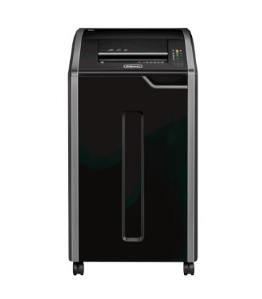 Fellowes 425Ci triturador de papel Corte cruzado 30 cm Negro, Plata