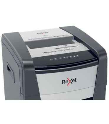 Rexel XP418+ triturador de papel Corte cruzado 55 dB Negro